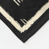 スケルトン飲用マルチニテールレトロハロウィーンコス フリースブランケット (角)