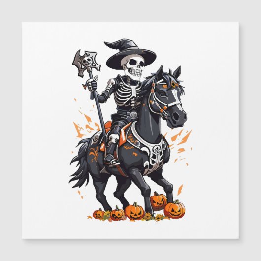 スケルトン馬の騎手 (正面)
