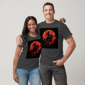 スケルトン馬人間のスケルトン馬剣F Tシャツ (ユニセックス)