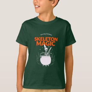 スケルトン魔法の攪拌 Tシャツ
