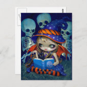 「スケルトン魔法」ポストカード ポストカード (正面/裏面)