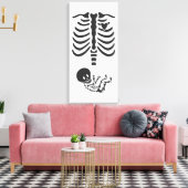 スケルトン キャンバスプリント (インサイチュ (リビング))