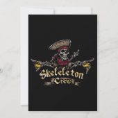 スケルトン・クルー 招待状 (正面)