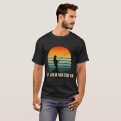 スケルトン+クルー+釣り Tシャツ (正面フル)