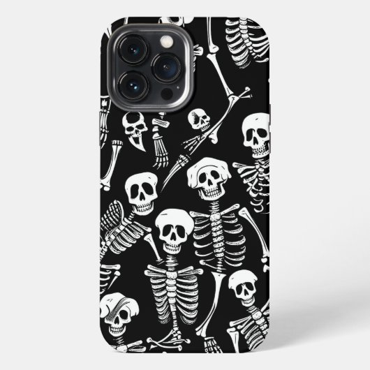 スケルトン+クルー iPhoneケース (裏面)