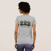 スケルトン・クルーTシャツ Tシャツ (裏面フル)