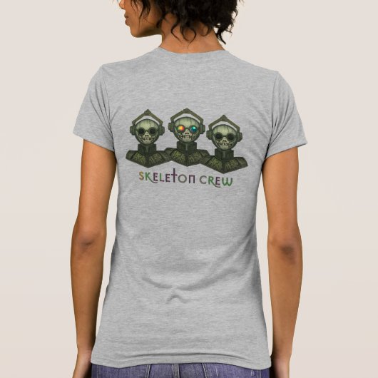 スケルトン・クルーTシャツ Tシャツ (裏面)