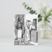 スケルトン・グール・モンスタビクトリアンー・ウーマン ポストカード (スタンド正面)