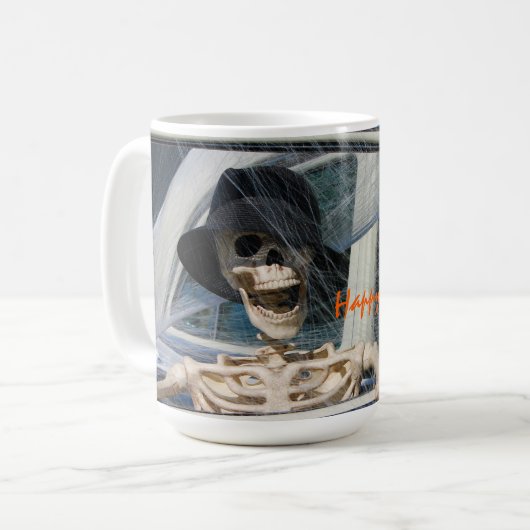 スケルトン コーヒーマグカップ (正面左)