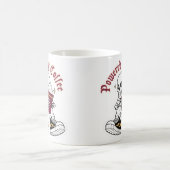 スケルトン コーヒー中毒者 コーヒーマグカップ (中央)