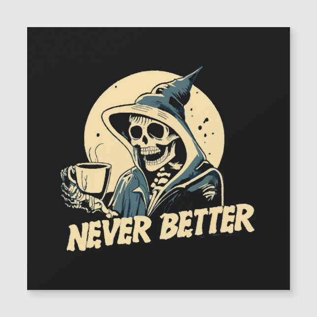 スケルトン コーヒー ハロウィン (正面)