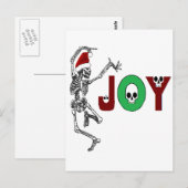 スケルトン・ジョイ ポストカード (正面/裏面)