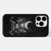 スケルトン・スウィング・ムーン iPhoneケース (裏面横)