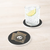 スケルトン＆スティックス（ホッケー） コースター (側面)