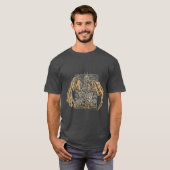 スケルトン・ドラゴン Tシャツ (正面フル)