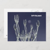 スケルトン – ハロウィンポストカード ポストカード (正面/裏面)