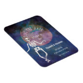 スケルトン/ハロウィン結婚ズ/日付の保存 マグネット (右側)