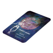 スケルトン/ハロウィン結婚ズ/日付の保存 マグネット (左側)