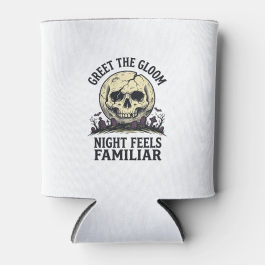 スケルトン+ハロウィン+グラフィックTシャツ_1 缶クーラー (正面)