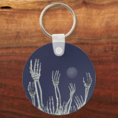 スケルトン – ハロウィーンキーチェーン キーホルダー (正面)