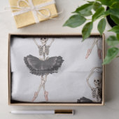 スケルトン・バレリーナ不気味- Grace Meets Gothic 薄葉紙 (ギフト)