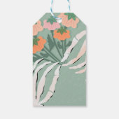 スケルトン パンプキン ブーケ ハロウィン ギフトタグ (裏面)