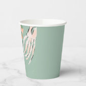 スケルトン パンプキン ブーケ ハロウィン 紙コップ (左)