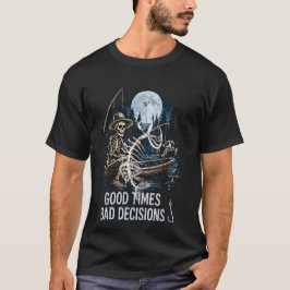 スケルトン フィッシング Tシャツ