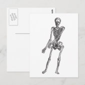 スケルトン ポストカード (正面/裏面)