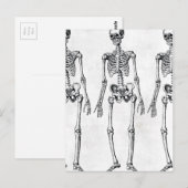 スケルトン ポストカード (正面/裏面)