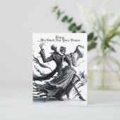 スケルトン ポストカード (スタンド正面)