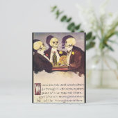 スケルトン ポストカード (スタンド正面)