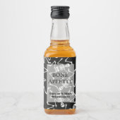 スケルトン(ミニ) リキュールボトルラベル (正面)