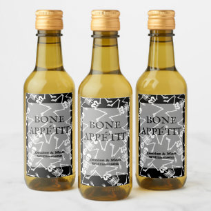 スケルトン(ミニ) ワインラベル