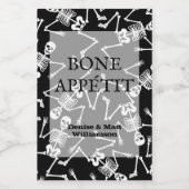 スケルトン(ミニ) ワインラベル (シングルラベル)