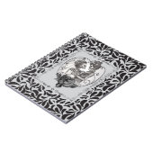 スケルトン・ラブ・カップル・マリッジ・ダンス ノートブック (左側)