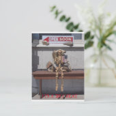 スケルトン - 乾燥した暑さ ポストカード (スタンド正面)