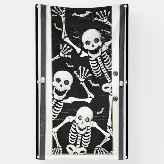 スケルトン 横断幕 (縦)