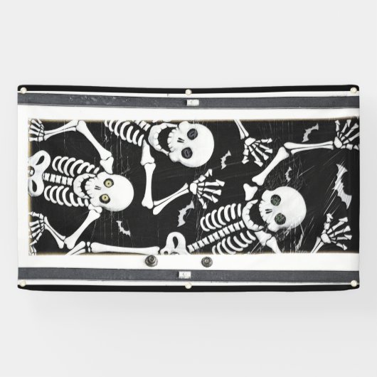 スケルトン 横断幕 (横)