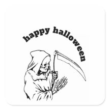 スケルトン 死神 ハロウィン 農耕用具