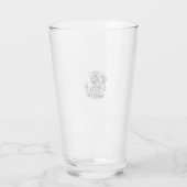 スケルトン: 飲みすぎ注意 タンブラーグラス (裏面)