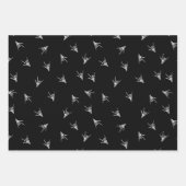 スケルトンASLリーハンズ紙 ラッピングペーパーシート (正面)