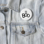 スケルトンBoo Tシャツとギフト 缶バッジ (インサイチュ)