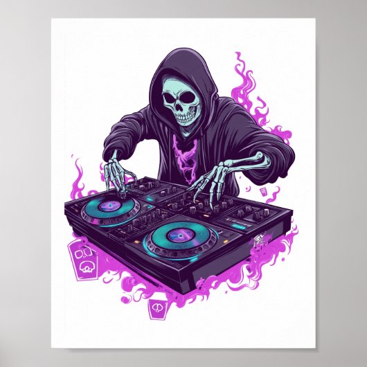スケルトンDJ ポスター (正面)