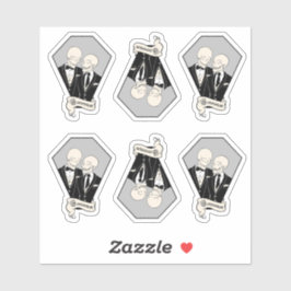 スケルトンGROOMSのステッカーセット シール