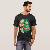 スケルトンI'm Dead Inside Saint Patrick's Day C Sku Tシャツ (正面フル)