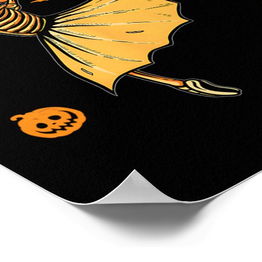 スケルトンLLERINASレッツダンスキュートハロウィーンコスム ポスター (角)