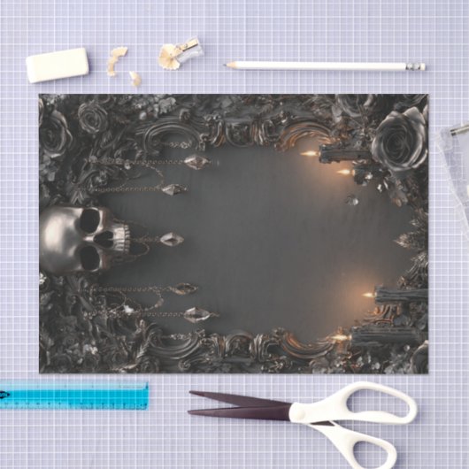 スケルトンLyfe1 薄葉紙 (クラフト)