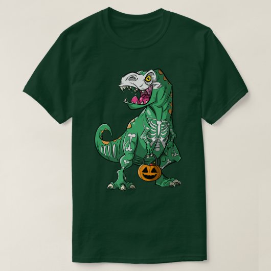 スケルトンTリダノハロウィーン  Tシャツ (デザイン正面)