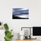 スケルリッグ岩ビュー ポスター (ホームオフィス)